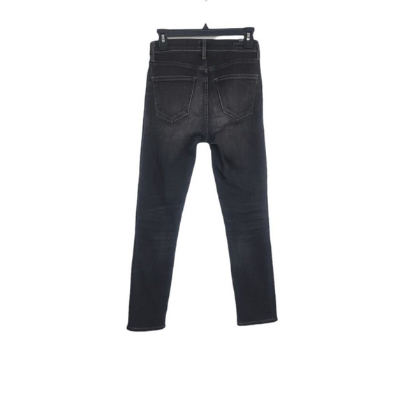 Aritzia COH Citizens of Humanity Rocket Crop Jeans Shadow Stripe Darkness - Picture 8 of 12